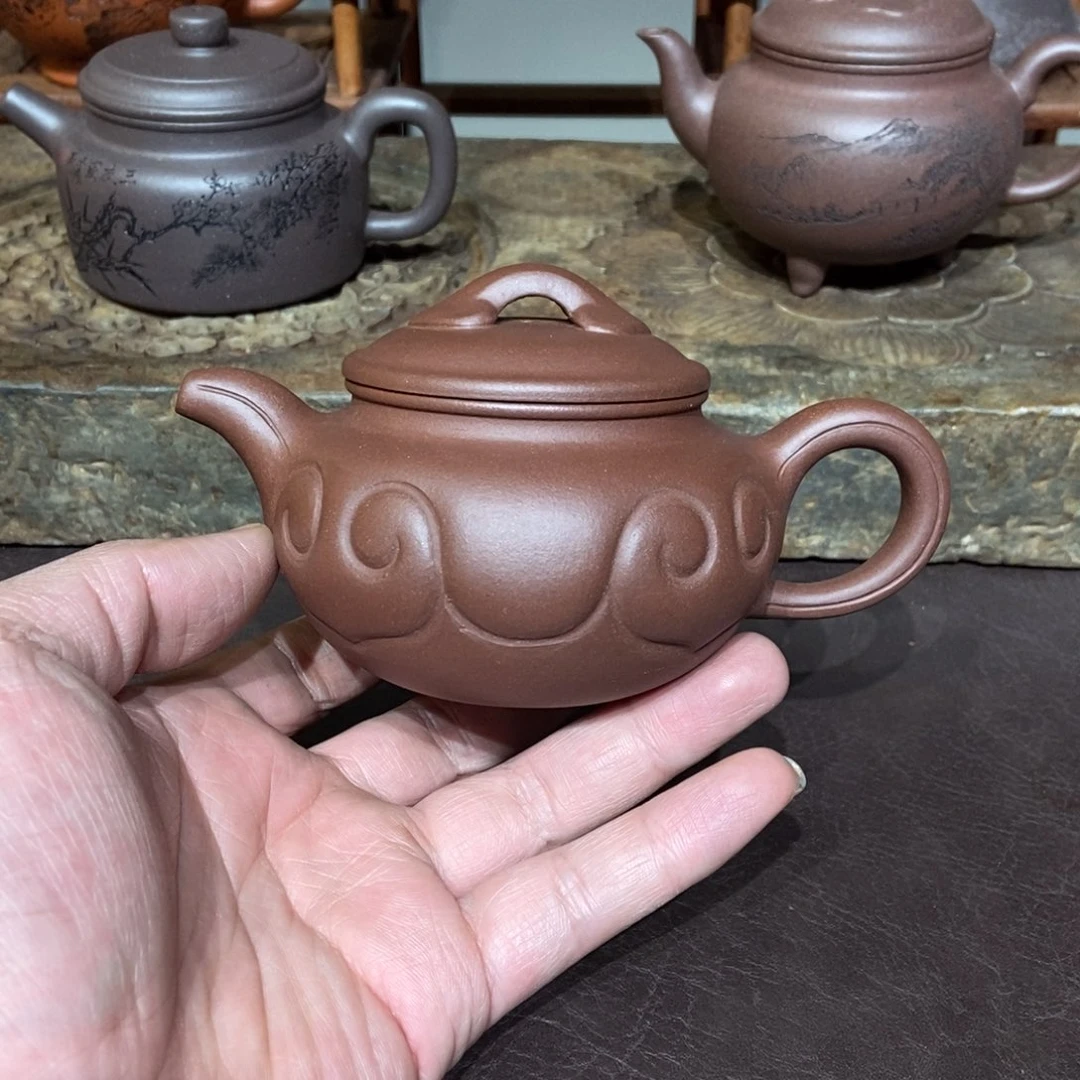 茶壶紫砂240容量宜兴紫砂