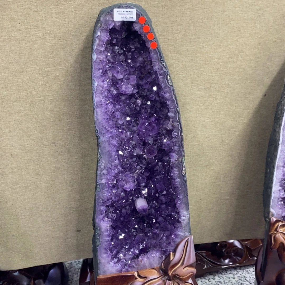 未镶嵌水晶大型摆件（非配饰）紫水晶1010