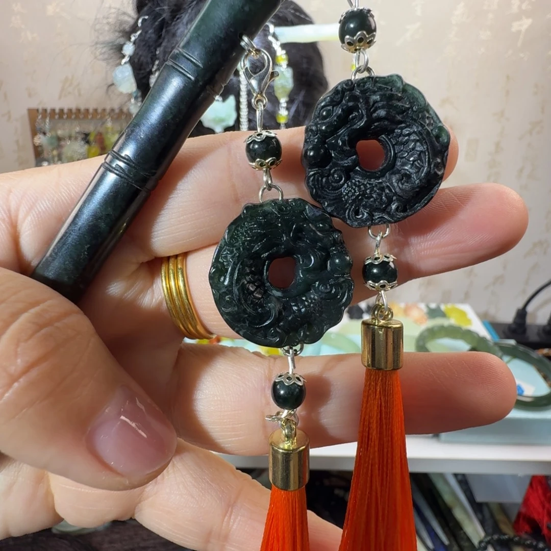 未镶嵌岫玉发簪福利款两个包邮
