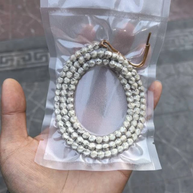 【地主专属】2 G56337-星月菩提白无相手串-多样性发其一-5*6mm