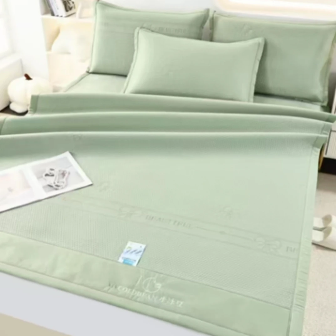 冰豆豆凉席三件套