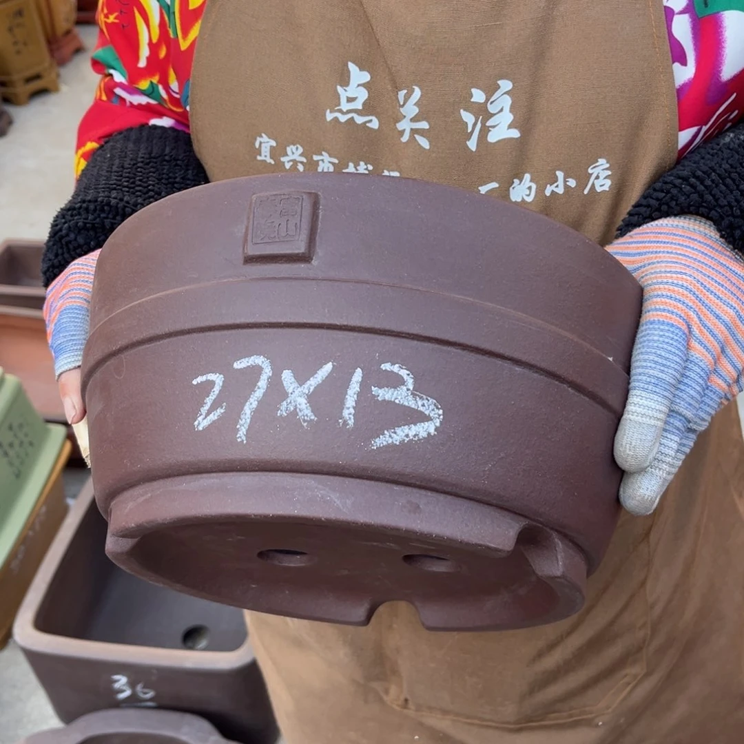 紫砂花盆盆景艺术