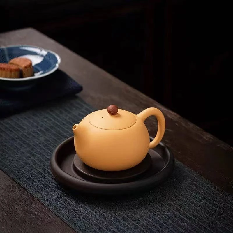 段泥西施壶一壶两杯小套装-2175