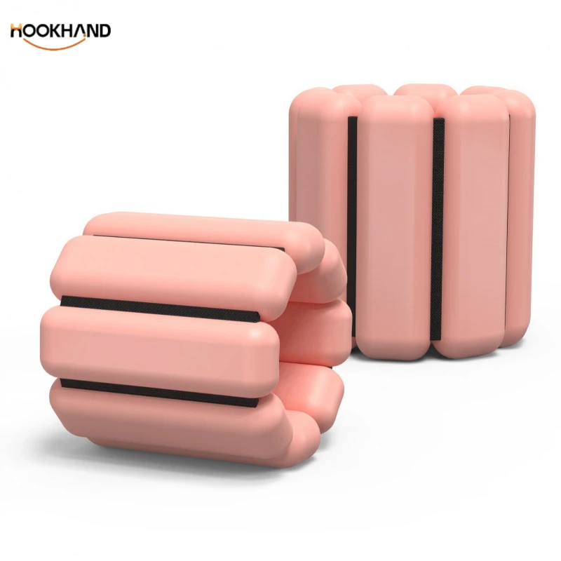 硅胶负重手环 可调节重量手腕带脚环套瑜伽运动沙袋重力带