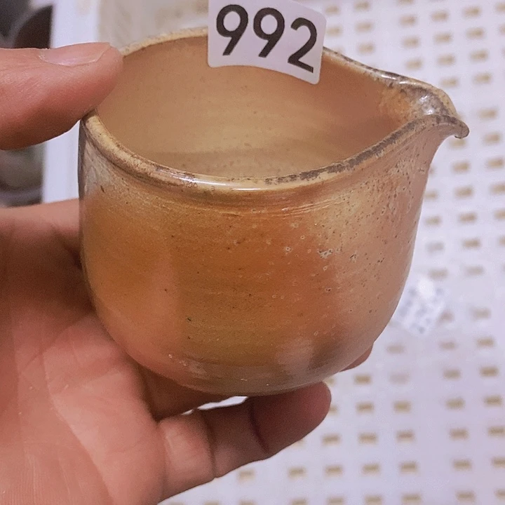 紫砂茶杯柴烧纯手工992