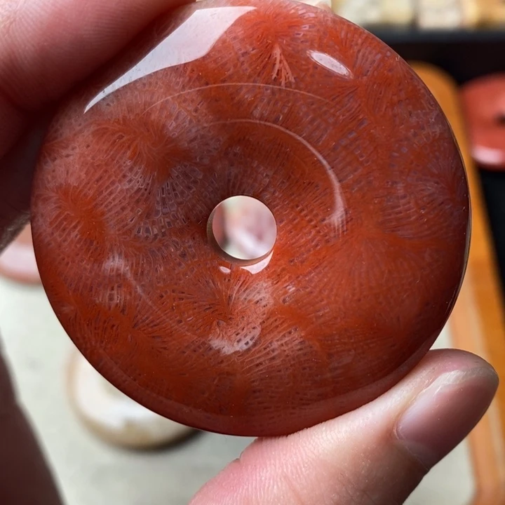 硅化玉颈饰未镶嵌A****i