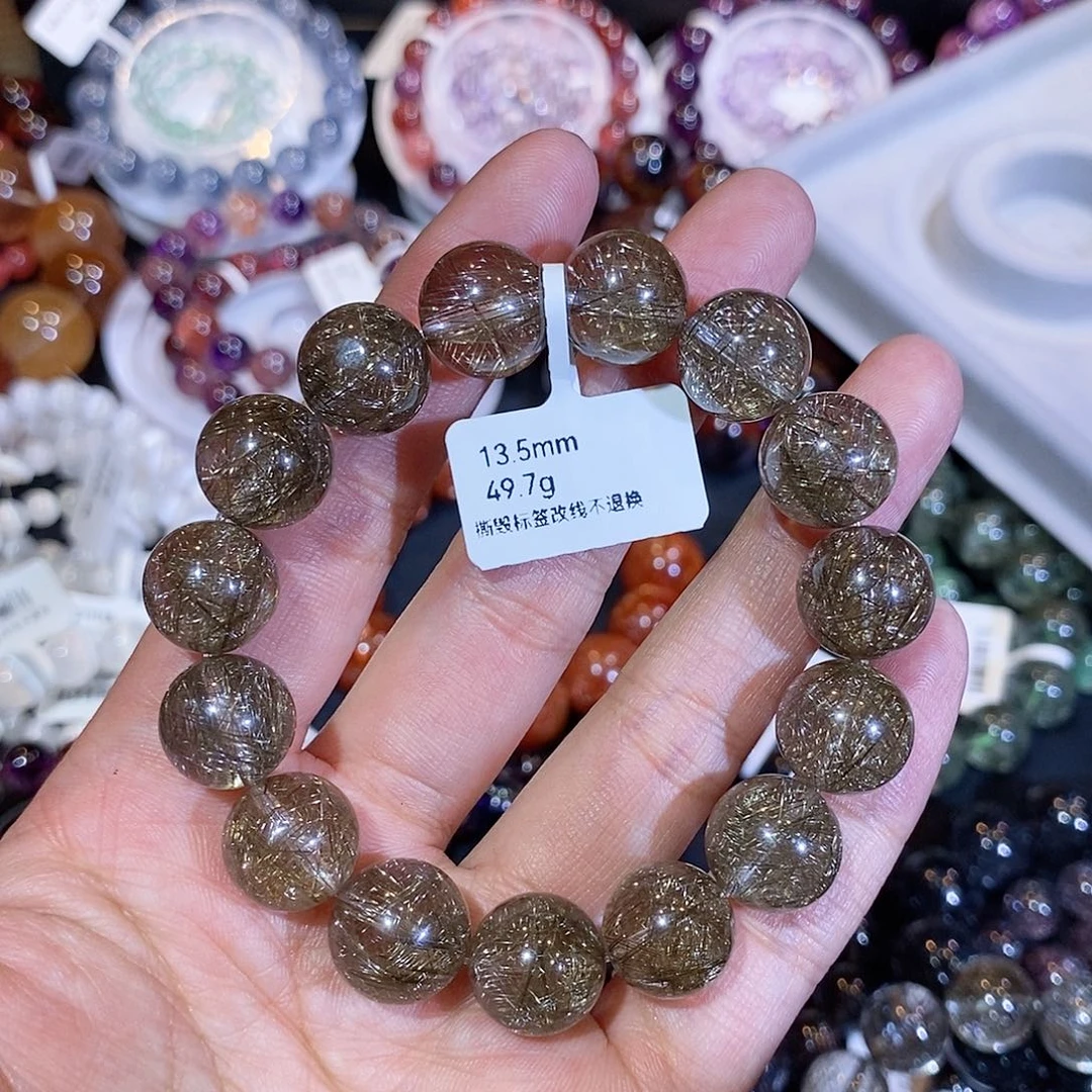 水晶手串未镶嵌C****613.5mm左右