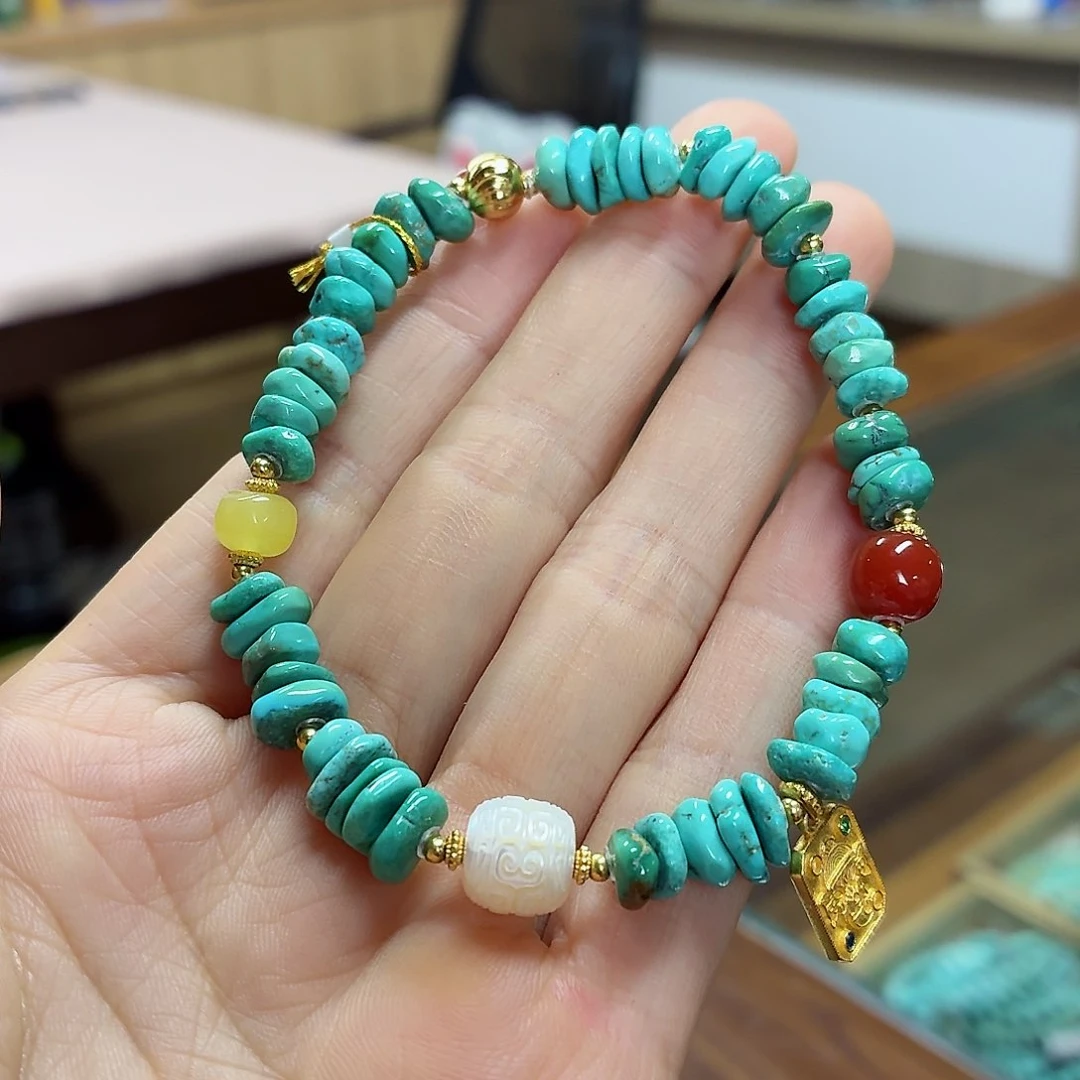 未镶嵌绿松石珠宝奇石