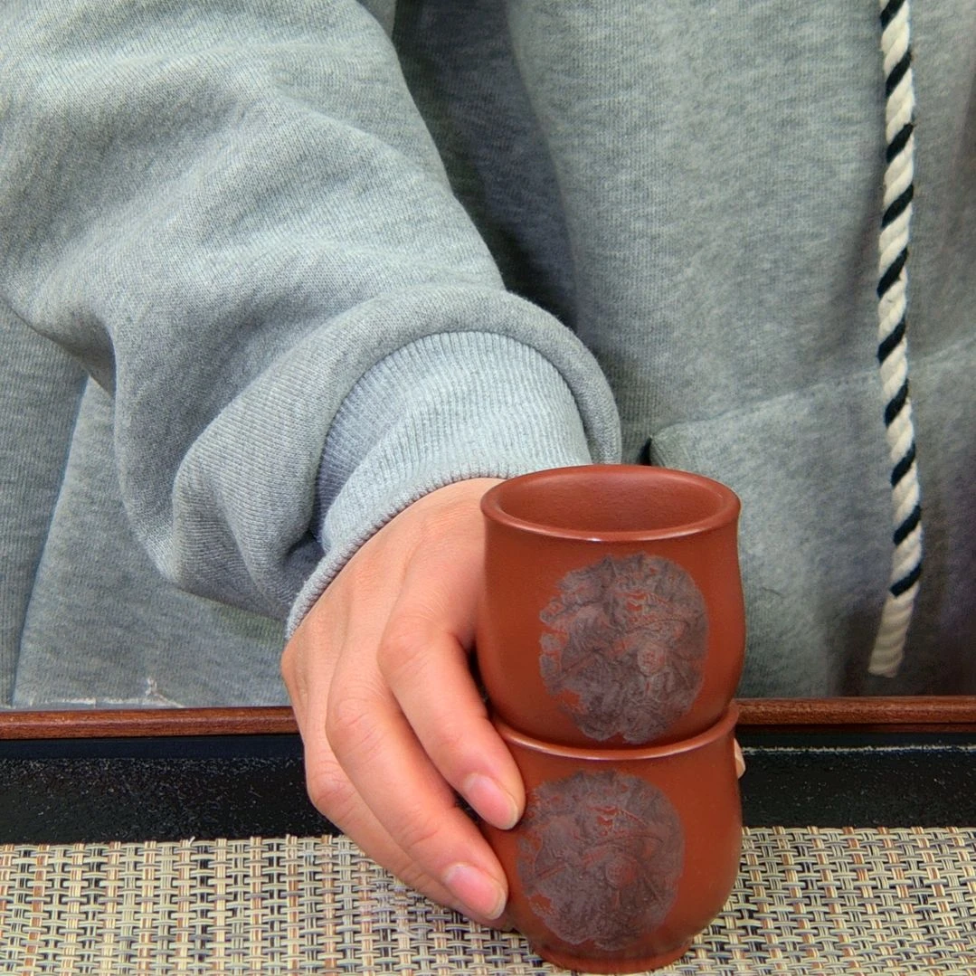 【闪购商品】紫砂茶杯高货放漏