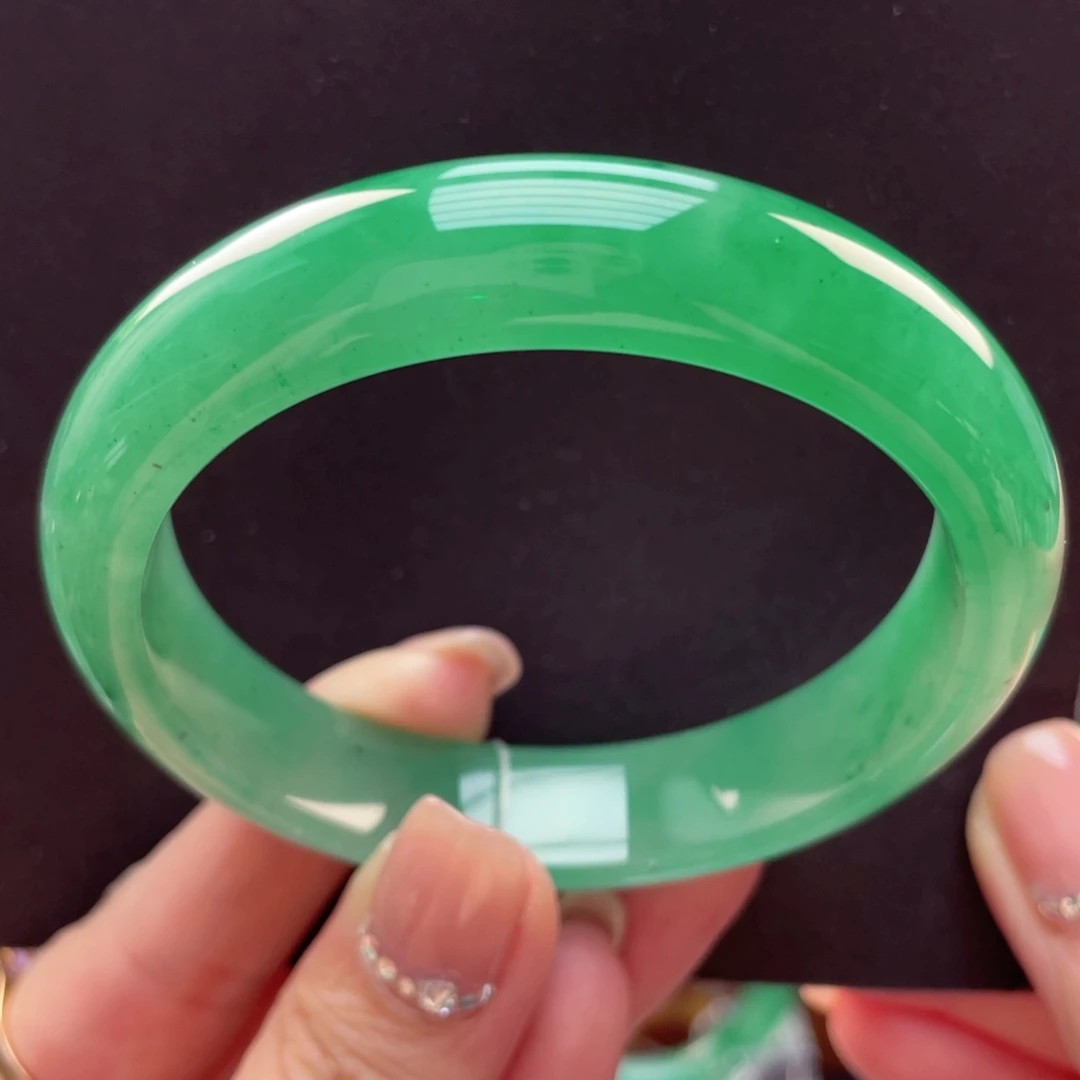 快***车石英质玉手镯未镶嵌55-56