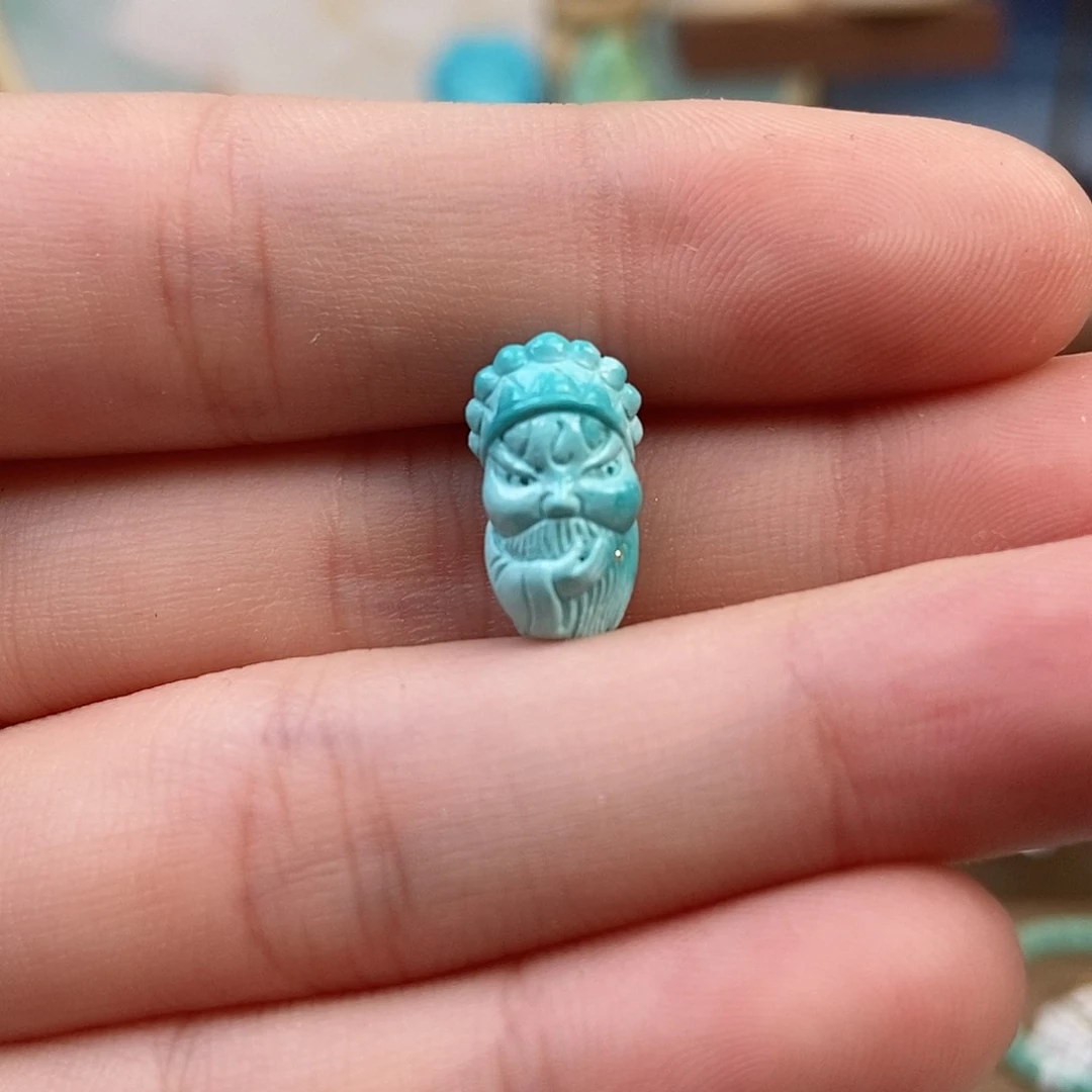 绿松石雕刻未镶嵌