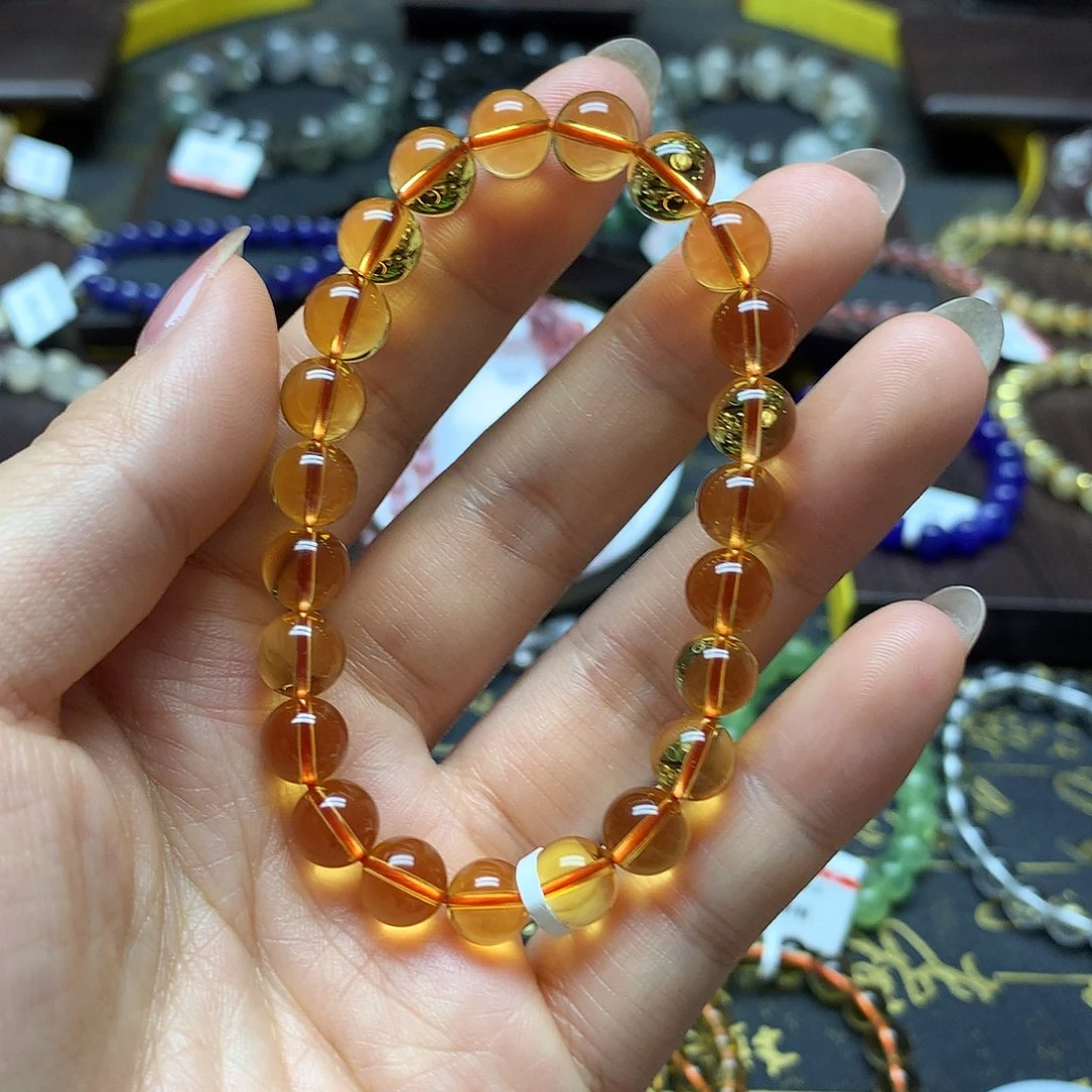 水晶未镶嵌手链手链