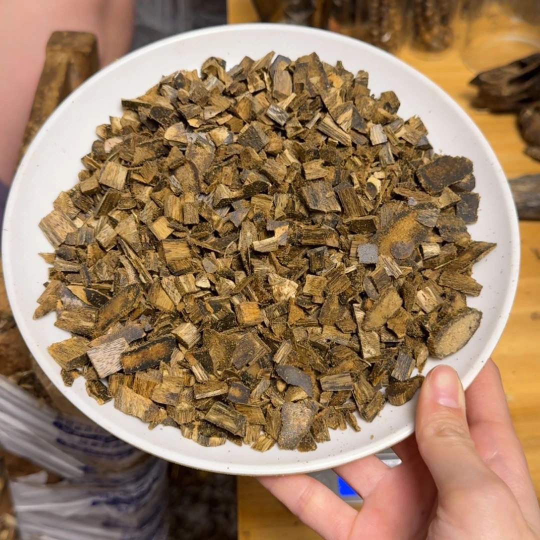沉香沉香碎屑白棋碎粒100克➕多样性发货