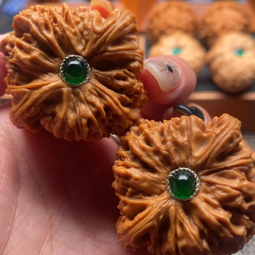 把件文玩核桃43尺寸全品南江石