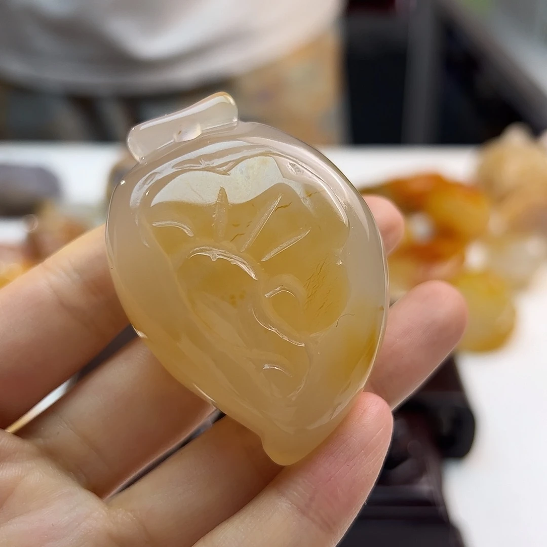 玛瑙/玉髓未镶嵌颈饰