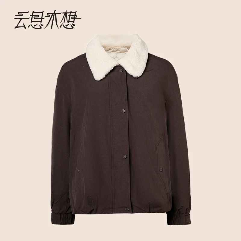 Ysimo-X云思木想 白露为霜 秋冬新款时尚百搭两件套羽绒服14203