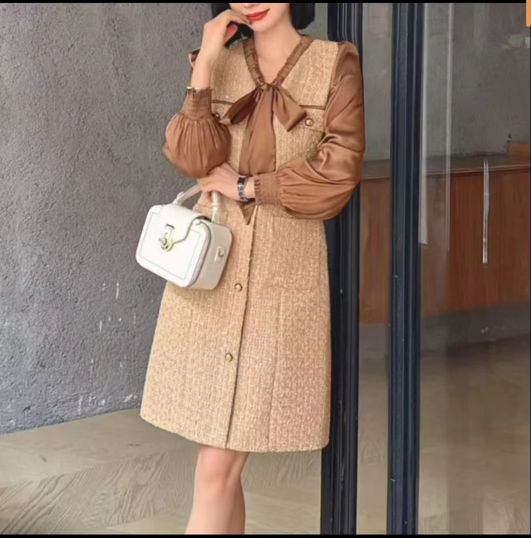 【老意法】525小香风连衣裙