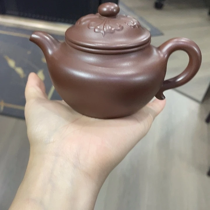 茶壶紫砂全全手工打造