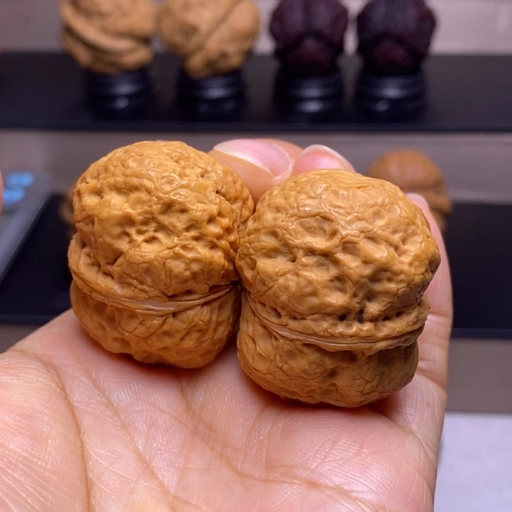 把件文玩核桃香妃元宝62