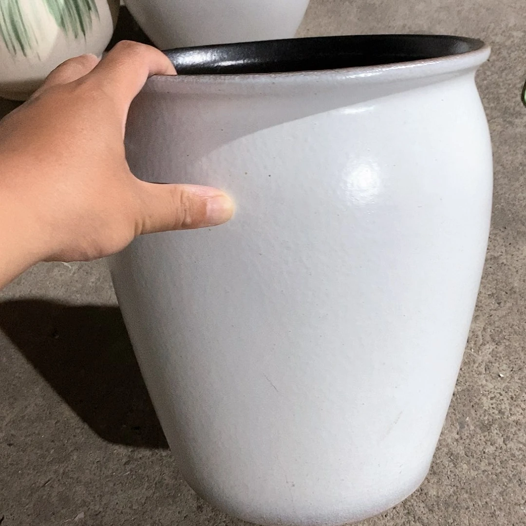 紫砂花盆正品口25高30