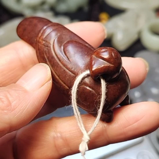 和田玉（糖玉）未镶嵌颈饰