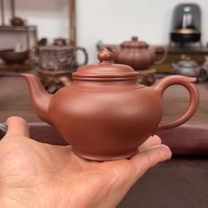 紫砂茶壶红皮龙 300 毫升