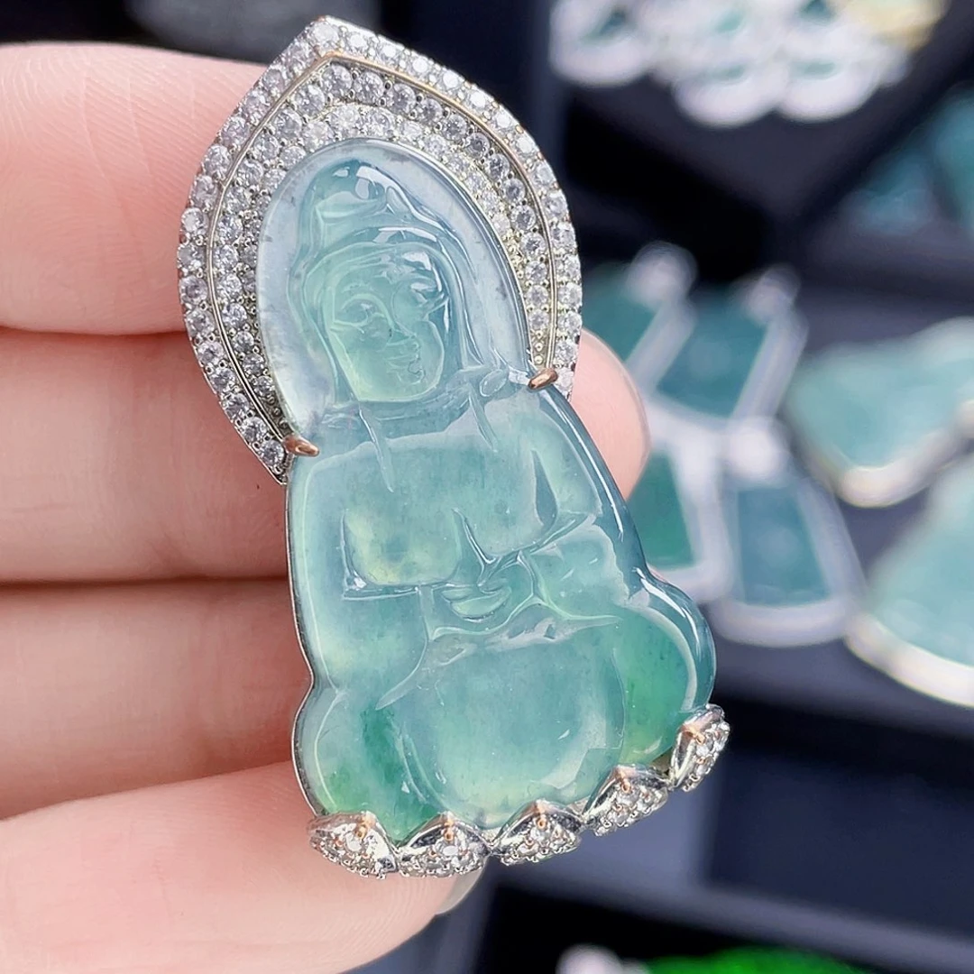 翡翠吊坠(不含链)未镶嵌
