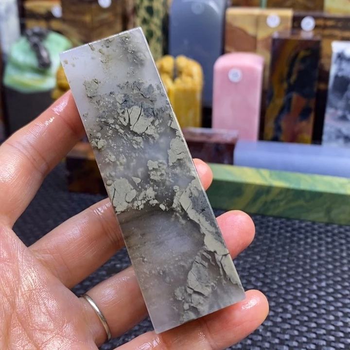 云南石梦**境印章石刻章石