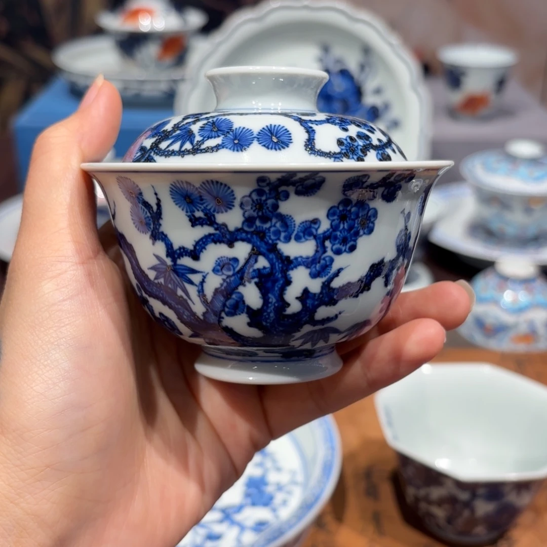 手工手绘陶瓷茶具