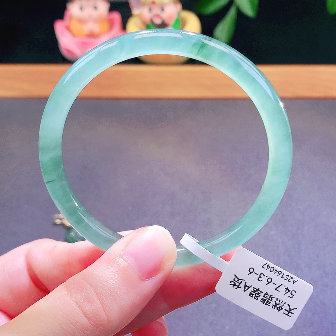 翡翠未镶嵌手镯天然翡翠