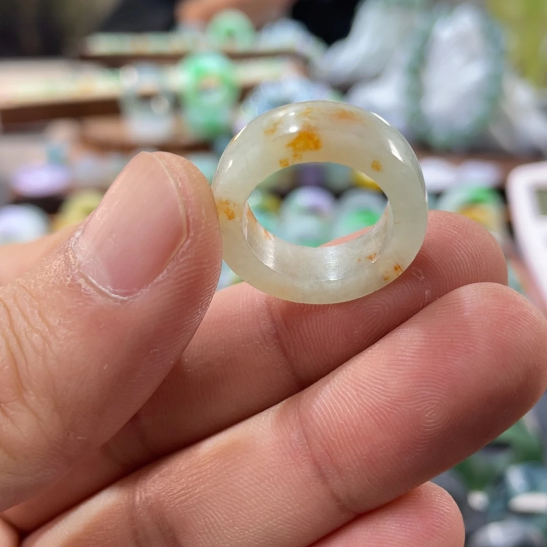 定制翡翠未镶嵌圈口11