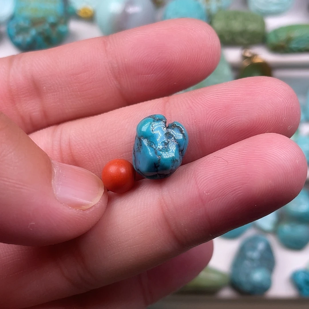 南红玛瑙未镶嵌颈饰