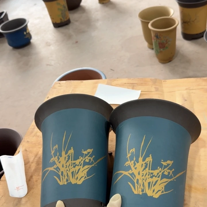 紫砂紫砂花盆x g g h j j