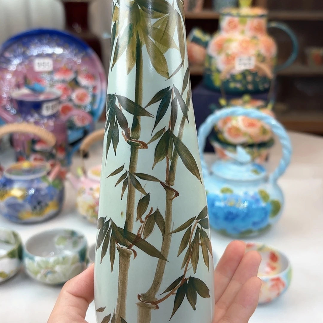 景德镇手绘高温釉下彩陶瓷茶具