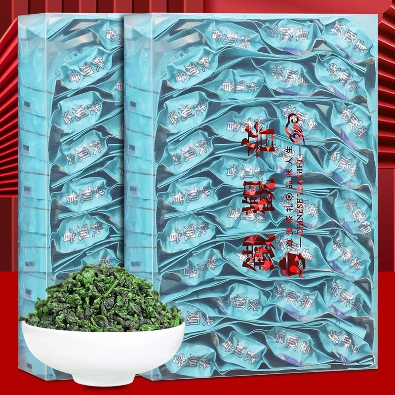 新茶铁观音茶叶安溪高山兰花香浓香型乌龙茶礼盒装