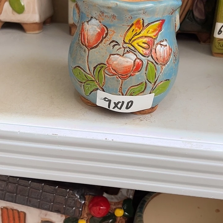 紫砂花盆粗陶材质多肉花盆