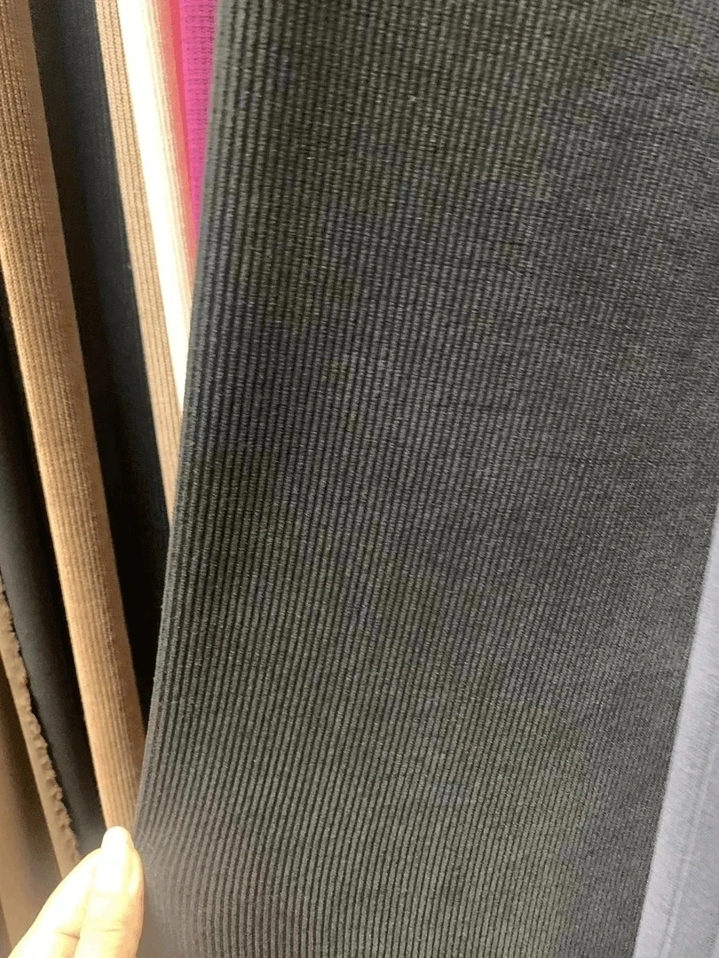 高级灰色 小经编加绒布料活动价