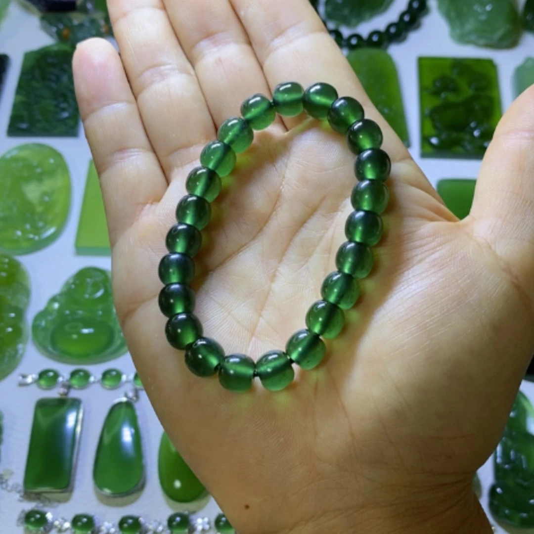 【闪购商品】未镶嵌蛇纹石玉手链
