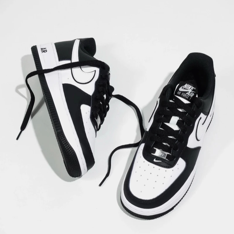 耐克男子低帮黑白空军一号ins休闲运动鞋韩版DV0788001