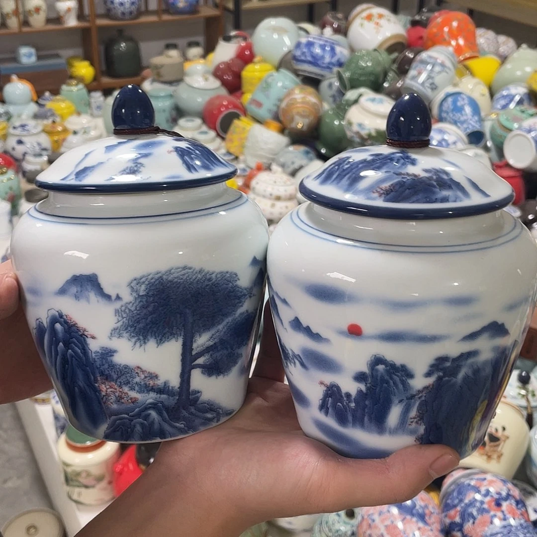 陶瓷罐茶叶罐密封罐