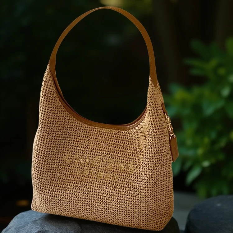 南风Chio2nd 阳光夏日托特包包女士夏季编织包腋下包手提单肩大包