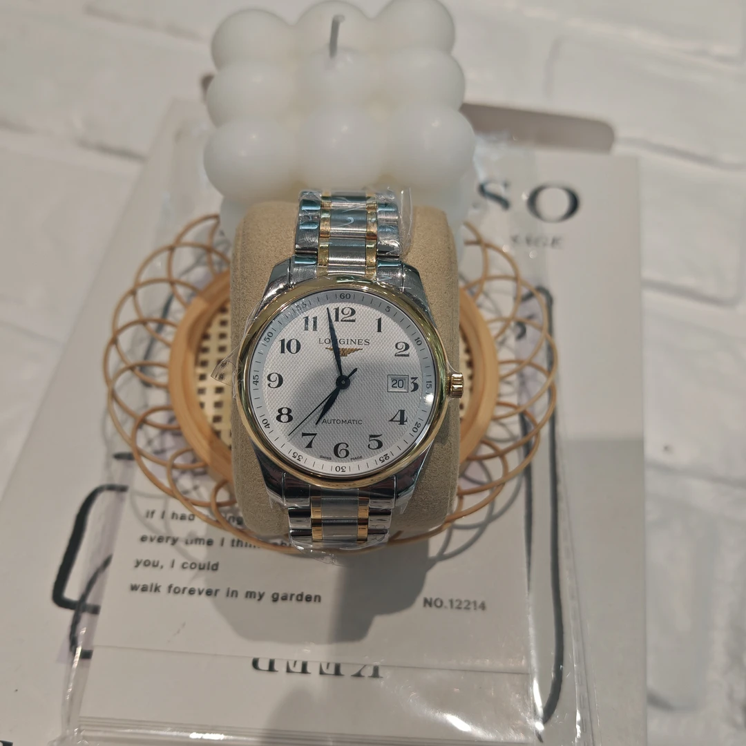 99新 Longines/浪琴 名匠系列 自动机械 精钢+包金 40mm 20全