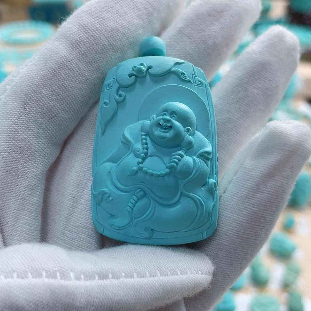 绿松石珠宝奇石未镶嵌