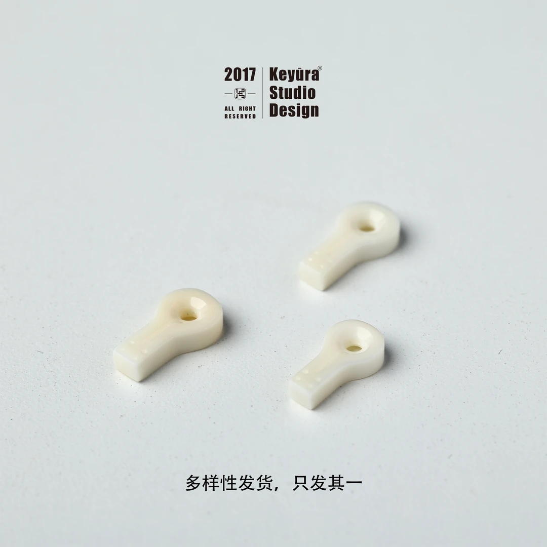 【吉由罗】猛犸配饰卡子  高度14mm+  文玩配饰 原生态