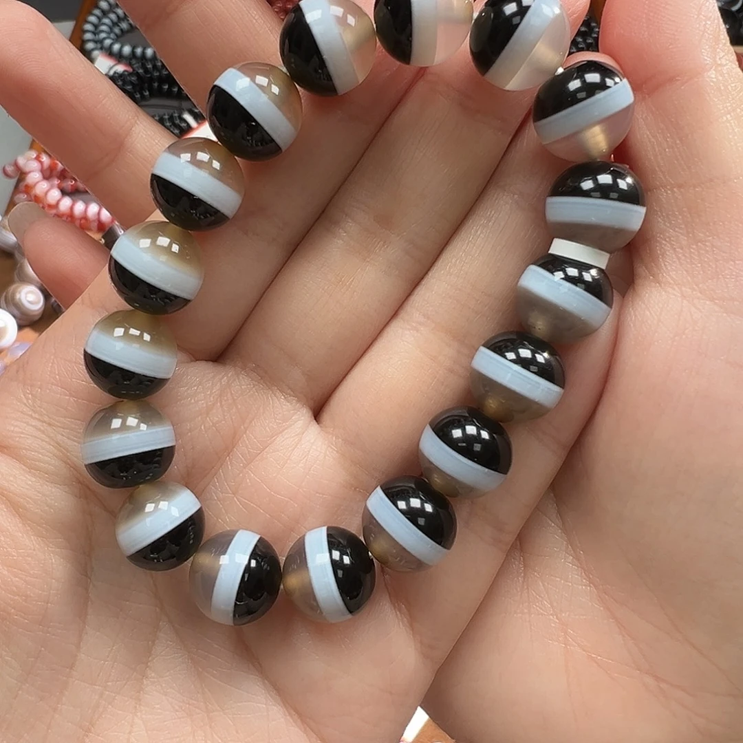 玛瑙/玉髓未镶嵌手串