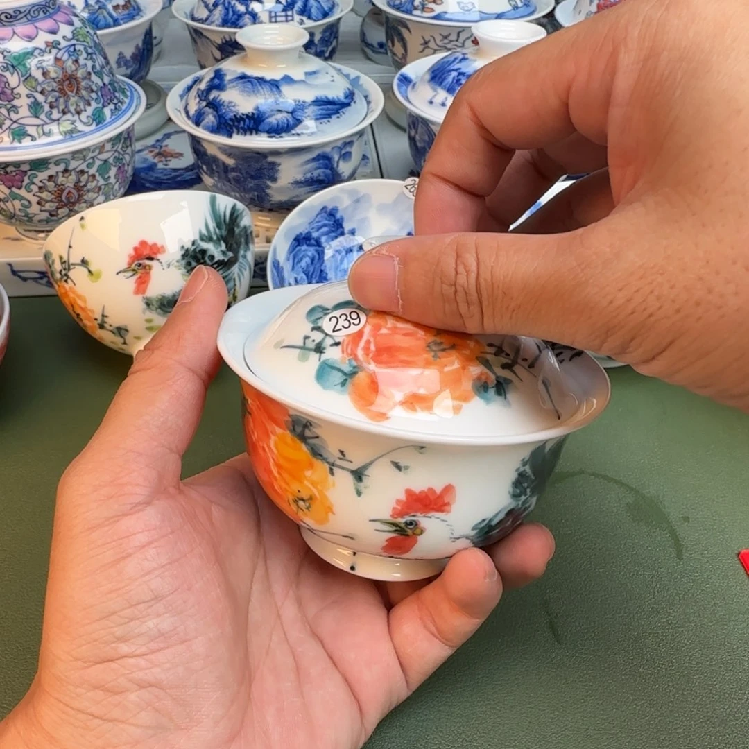 纯手工纯手绘茶具239