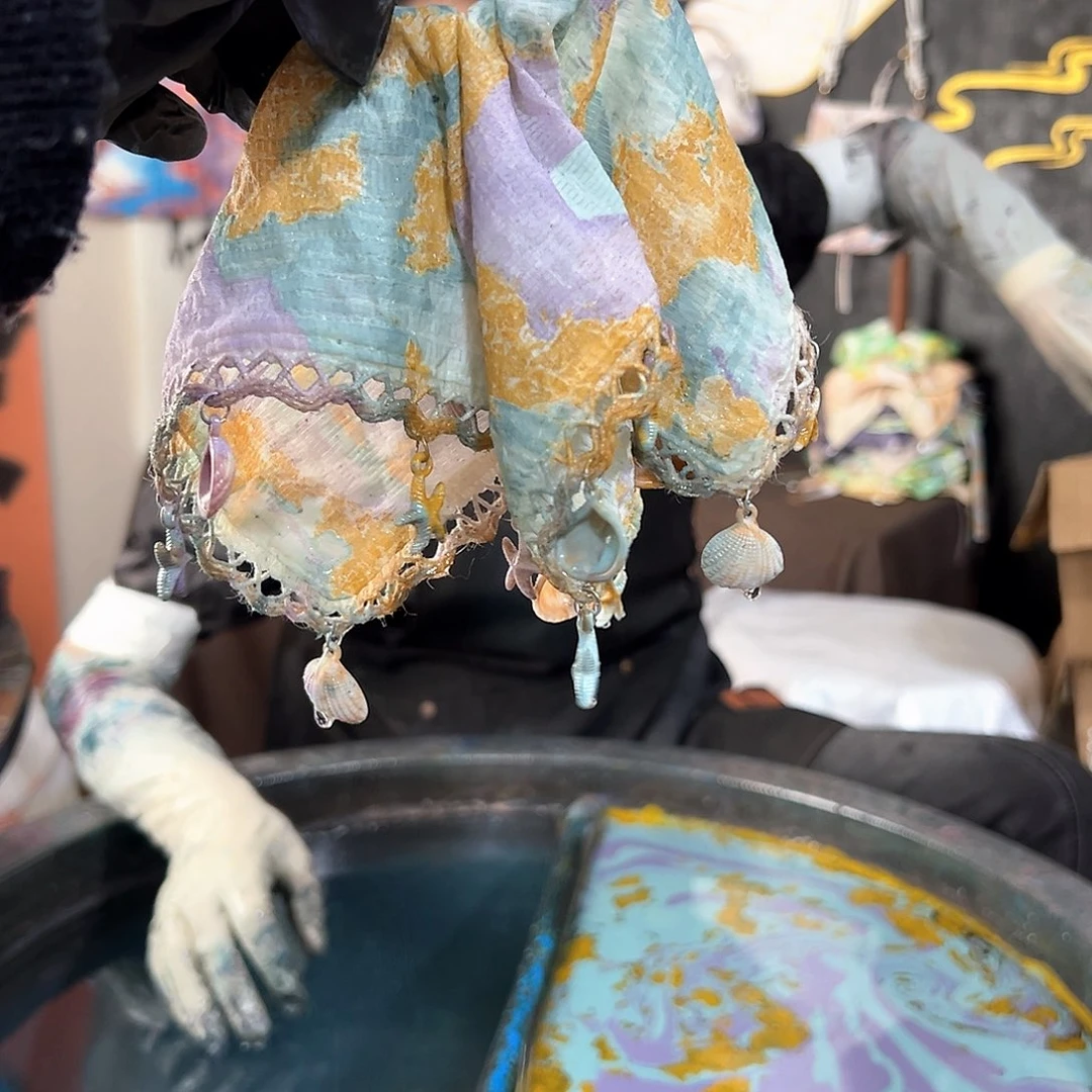 047贝壳海星发圈蓝紫金