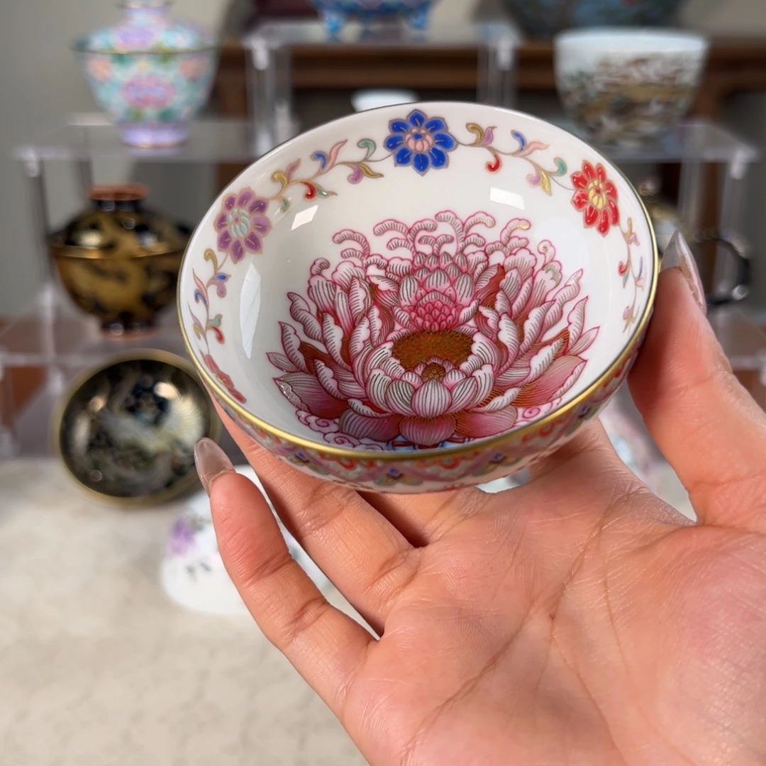 纯手工手绘 高端茶器