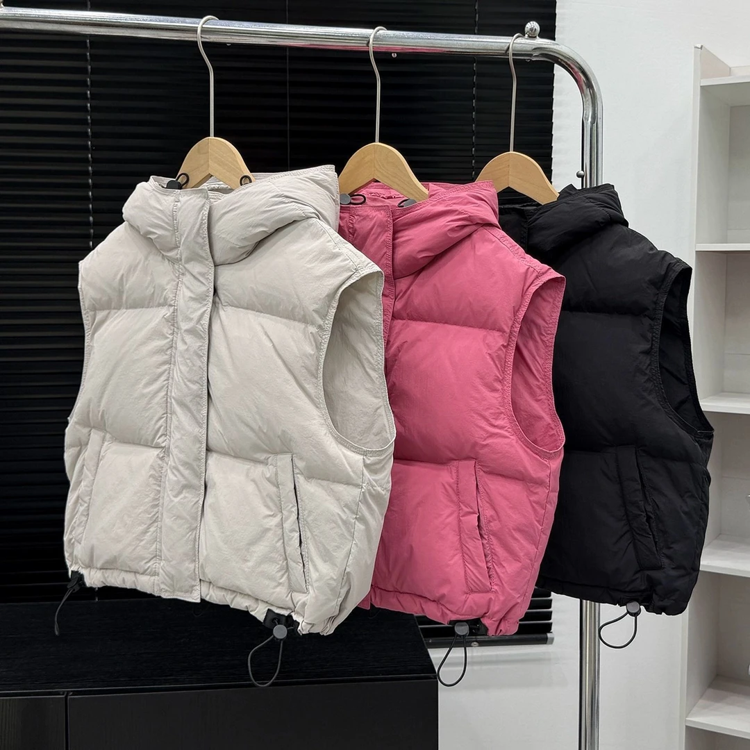 韩国童装男女童外套秋冬季新洋气儿童夹棉保暖简约坎肩马甲