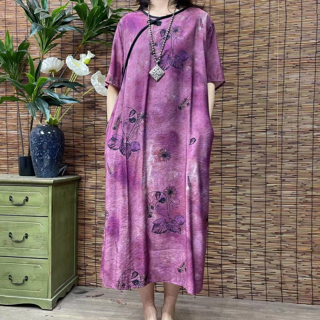 1221新款春夏洋气显瘦减龄遮肉连衣裙碎花裙QZ